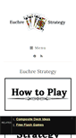 Mobile Screenshot of euchrestrategy.info